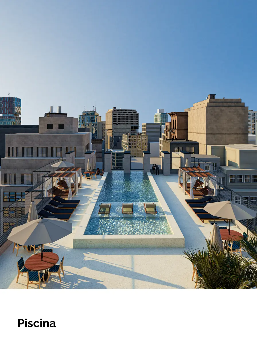 Luxury long stay Sao Paulo — Rooftop Pool